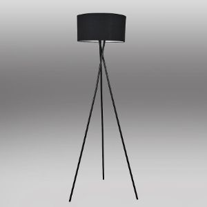 Obrazek Lampa podłogowa Pavao czarny LP1