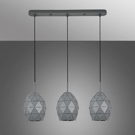 Obrazek Lampa EGANA 6998 LISTWA SZARA LW3