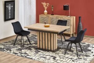 Obrazek Stół Apollo 160 dąb artisan/czarny