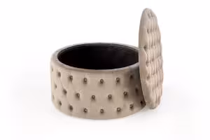 Obrazek Pufa Dia beżowy