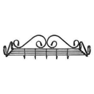 Obrazek Wieszak ścienny czarny AWW-753/C