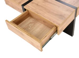 Obrazek Ława Willy S dąb craft/czarny