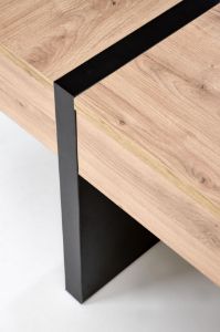 Obrazek Ława Willy S dąb craft/czarny