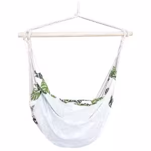 Obrazek Hamak ogrodowy fotel brazylijski zielony