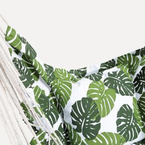 Obrazek Hamak ogrodowy fotel brazylijski zielony