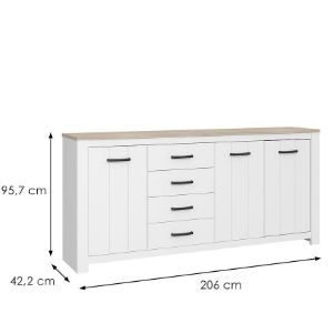Obrazek Komoda Elara ERXK241-C586