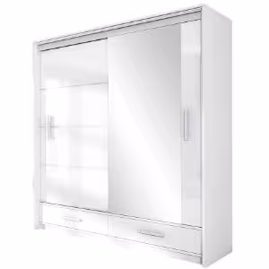 Obrazek Szafa Marsylia 203 biały połysk/biały