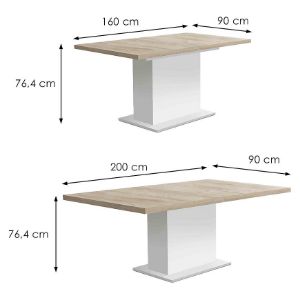 Obrazek Stół rozkładany Elera ERXT42-C586 
