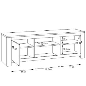Obrazek Szafka RTV Elara ERXT131-C586