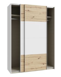 Obrazek Szafa dwudrzwiowa Ossett 150 SHMS72413 dąb artisan/biały