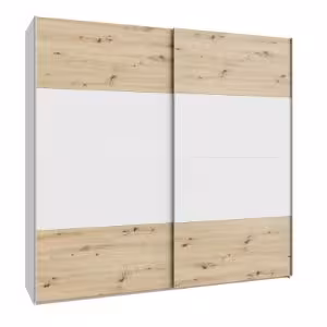 Obrazek Szafa dwudrzwiowa Ossett 220 SHMS92411-M576 dąb artisan/biały