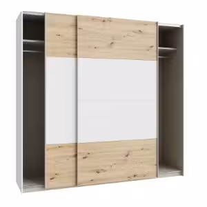 Obrazek Szafa dwudrzwiowa Ossett 220 SHMS92411-M576 dąb artisan/biały