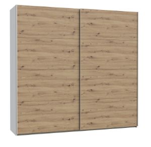 Obrazek Szafa dwudrzwiowa Ossett 220 SHMS92411-M576 dąb artisan/biały