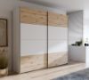 Obrazek Szafa dwudrzwiowa Ossett 220 SHMS92411-M576 dąb artisan/biały