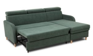 Obrazek Narożnik rozkładany Boho L miętowy