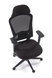 Obrazek Fotel gabinetowy Cascata czarny