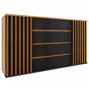 Obrazek Komoda Nairobi 2F4S artisan/czarny