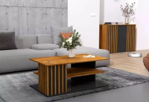 Obrazek Komoda Nairobi 2F4S artisan/czarny