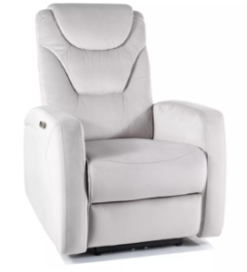 Obrazek Fotel z funkcją relaks Kronos szary