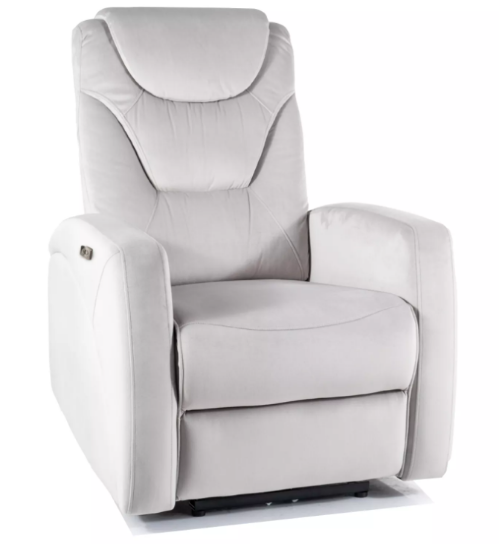 Obrazek Fotel z funkcją relaks Kronos szary