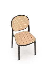 Obrazek Krzesło Nairobi czarny/naturalny
