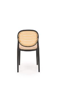 Obrazek Krzesło Nairobi czarny/naturalny