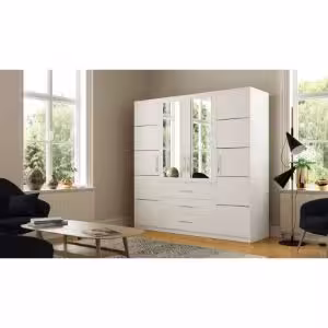 Obrazek Szafa Bali D4 196 cm biała