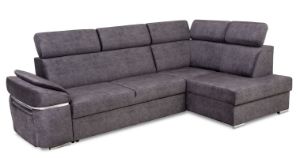 Obrazek Narożnik z funkcją spania Palermo L popielaty