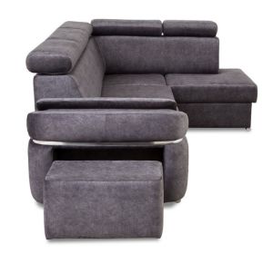 Obrazek Narożnik z funkcją spania Palermo L popielaty