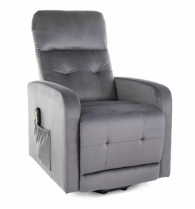 Obrazek Fotel z funkcją relaks Otus II popielaty