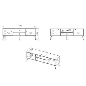 Obrazek Szafka RTV Forest 05