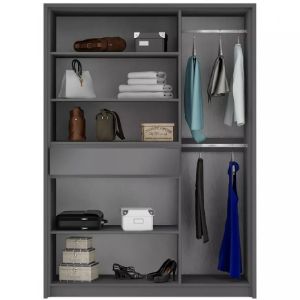 Obrazek Szafa z lustrem Split 157 grafit