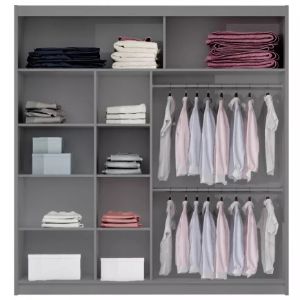 Obrazek Szafa z lustrem Batumi 203 grafit