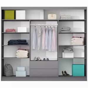 Obrazek Szafa z lustrem Batumi 250 biały