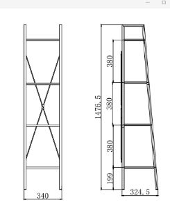 Obrazek Regał Narvik