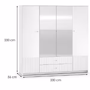 Obrazek Szafa Lucy 01 biała 