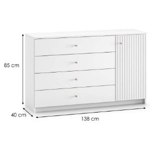 Obrazek Komoda Lucy 04 biała