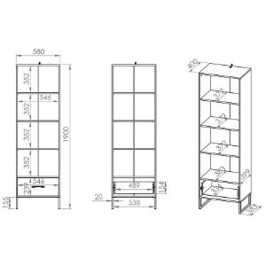 Obrazek Regał Colt 03