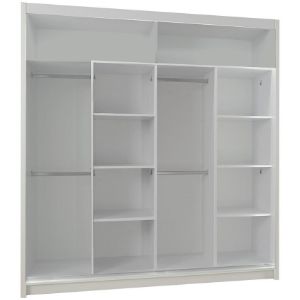 Obrazek Szafa Cherry 203 biała/biały lustro 