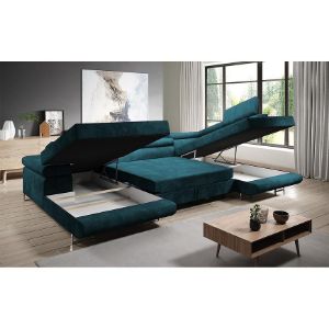 Obrazek Narożnik z funkcją spania Lotus U Kronos 04 prawostronny