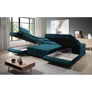 Obrazek Narożnik z funkcją spania Lotus U Kronos 04 lewostronny