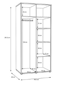 Obrazek Szafa Risso RNKS822