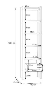Obrazek Regał Coxim CXMR711									