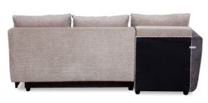 Obrazek Narożnik z funkcją spania Lotos P ciemny beż