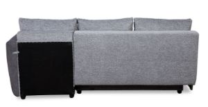 Obrazek Narożnik z funkcją spania Lotos L szary