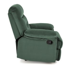 Obrazek Fotel z funkcją relaks Parker Velvet zielony