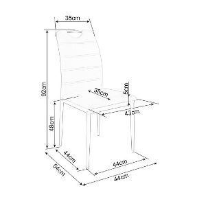 Obrazek Krzesło Rino beżowy