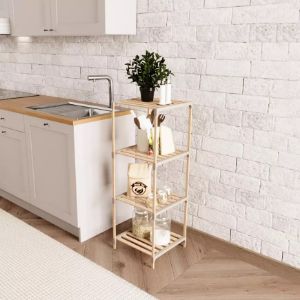 Obrazek Regał FIX2013-4 naturalny/beżowy