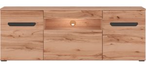 Obrazek Szafka RTV Alana ALAF01 buk crenata ciemny