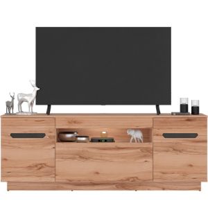 Obrazek Szafka RTV Alana ALAF02 buk crenata ciemny